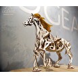 Hračka Ugears 3D dřevěné mechanické puzzle Kůň
