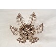 Hračka Ugears 3D dřevěné mechanické puzzle Květina