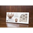 Hračka Ugears 3D dřevěné mechanické puzzle Květina