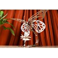 Hračka Ugears 3D dřevěné mechanické puzzle Motýl