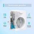 Chytrá zásuvka TP-LINK Tapo P100(4-pack) regulace 230V přes IP, Cloud, WiFi