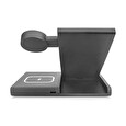 DIGITUS Nabíjecí stanice 3 v 1, bezdrátová pro Apple iWatch, Airpods, iPhone