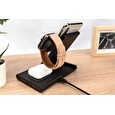 DIGITUS Nabíjecí stanice 3 v 1, bezdrátová pro Apple iWatch, Airpods, iPhone
