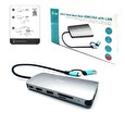 iTec USB 3.0 USB-C/Thunderbolt 3x Display Metal Nano Dock with LAN, PD 100 W