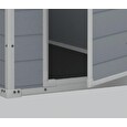 Zahradní domek Keter MANOR 4 x 3 šedý, s podlahou