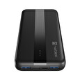 NATEC powerbanka TREVI SLIM Q 10000 mAh 2X USB QC3.0 + 1X PD, černá