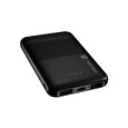 NATEC powerbanka TREVI COMPACT 5000 mA 2X USB-A + 1X USB-C, černá