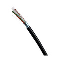 DATACOM FTP drát CAT6 PE, Fca 500m cívka, černý, OUTDOOR