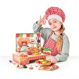 Hračka Woody Pizzerie Carlo, didaktická hra s vkládacími tvary