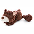 Hračka Nici plyš Medvěd hnědý ležící, 20 cm (eco-green)