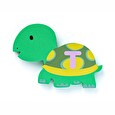 Puzzle Plastica pěnové Vodolepky zvířátka 26 ks