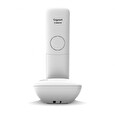 Gigaset E390 - DECT/GAP bezdrátový telefon, dětská chůvička, SOS funkce, bílá