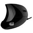 Adesso iMouse E1/ drátová myš/ vertikální ergonomická/ optická/ podsvícená/ 1000-1600 DPI/ USB/ černá