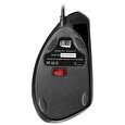 Adesso iMouse E1/ drátová myš/ vertikální ergonomická/ optická/ podsvícená/ 1000-1600 DPI/ USB/ černá