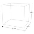 Příslušenství Robotime Plexisklový kryt na modely minatur domečků