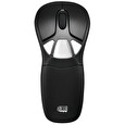 Adesso iMouse P30GO Plus/ bezdrátová air myš 2,4GHz/ laser + gyroskopický snímač/ nabíjatelná/ USB/ černá