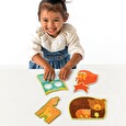 Hračka Petit Collage První puzzle lesní zvířátka