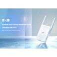 Tenda A33 - WiFi Range Extender AX3000 WiFi 6, opakovač 2976 Mb/s, 1x GLAN 1 Gb/s, WPS,2x 5dBi, WPA3