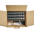 MULTIPACK 24 ks - rychlozařezávací keystone Solarix CAT6 STP SXKJ-6-STP-BK-NA