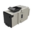 MULTIPACK 24 ks - rychlozařezávací keystone Solarix CAT6 STP SXKJ-6-STP-BK-NA