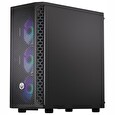 Endorfy skříň Signum 300 ARGB / 2xUSB 3.0 / 4x120mm fan PWM ARGB / mesh panel / tvrzené sklo / černá