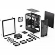 Endorfy skříň Signum 300 ARGB / 2xUSB 3.0 / 4x120mm fan PWM ARGB / mesh panel / tvrzené sklo / černá