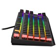 Endorfy herní klávesnice Thock TKL Pudd.Kailh BL RGB /USB/ blue sw. / drátová / mechanická / US layout / černá RGB