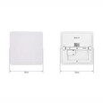 Tellur WiFi Smart LED čtvercové stropní světlo, 24W, 3000-6500K + RGB , bílé
