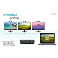 I-TEC USB-C HDMI + Dual DP Docking Station, Power Delivery 100W + zdroj 112W
