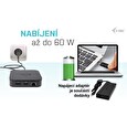 I-TEC Thunderbolt 3 Travel Dock Dual 4K Display with Power Delivery 60W + i-tec Universal Charger 77