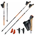 Hole Gabel X-1.35 Black-Orange Active na nordic walking, 110 cm
