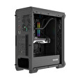 Genesis IRID 505F/Midi Tower/Transpar./Černá