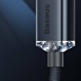 Baseus CAJY000005 Crystal Shine Series Datový Kabel USB - Lightning 20W 1,2m Purple