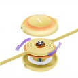 Baseus CAMJ010011 Bright Mirror Kabel 3v1 MicroUSB/USBC/Lightning 3,5A 1.1m Yellow