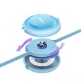 Baseus CAMJ010017 Bright Mirror Kabel 3v1 MicroUSB/USBC/Lightning 3,5A 1.1m Sky Blue