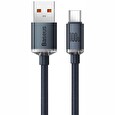 Baseus CAJY000401 Crystal Shine Series Datový Kabel USB - USB-C 100W 1,2m Black