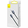 Baseus CAJY000401 Crystal Shine Series Datový Kabel USB - USB-C 100W 1,2m Black