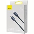 Baseus CAJY000201 Crystal Shine Series Datový Kabel USB-C - Lightning 20W 1,2m Black