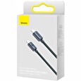 Baseus CAJY000601 Crystal Shine Series Datový Kabel USB-C - USB-C 100W 1,2m Black