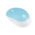 Natec optická myš HARRIER 2/1600 DPI/Kancelářská/Optická/1 600 DPI/Bezdrátová Bluetooth/Světle modrá