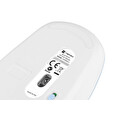 Natec optická myš HARRIER 2/1600 DPI/Kancelářská/Optická/1 600 DPI/Bezdrátová Bluetooth/Světle modrá