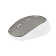 Natec optická myš HARRIER 2/1600 DPI/Kancelářská/Optická/1 600 DPI/Bezdrátová Bluetooth/Bílá-šedá