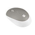 Natec optická myš HARRIER 2/1600 DPI/Kancelářská/Optická/1 600 DPI/Bezdrátová Bluetooth/Bílá-šedá