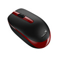 Genius NX-7007 II/Kancelářská/Optická/1 200 DPI/Bezdrátová USB/Černá-červená