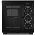 NZXT skříň H9 Elite dvoukomorová ATX / 3xRGB 120 mm / 1x 120mm fan / prosklená / RGB&fan controler / černá