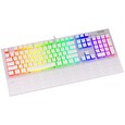 Endorfy herní klávesnice Omnis OWH Pudd.Kailh RD RGB /USB/ red switch / drátová / mechanická / US layout / bílá RGB