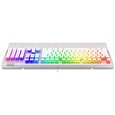 Endorfy herní klávesnice Omnis OWH Pudd.Kailh RD RGB /USB/ red switch / drátová / mechanická / US layout / bílá RGB