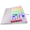 Endorfy herní klávesnice Omnis OWH Pudd.Kailh RD RGB /USB/ red switch / drátová / mechanická / US layout / bílá RGB