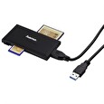 Čtečka karet Hama multi pro SD/mSD/CF/MS, černá