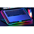 EVOLVEO Ania 9 RGB, nastavitelný podstavec pro notebook